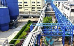 岳阳林纸生产系统新建供水管网提前22天“首饮”成功
